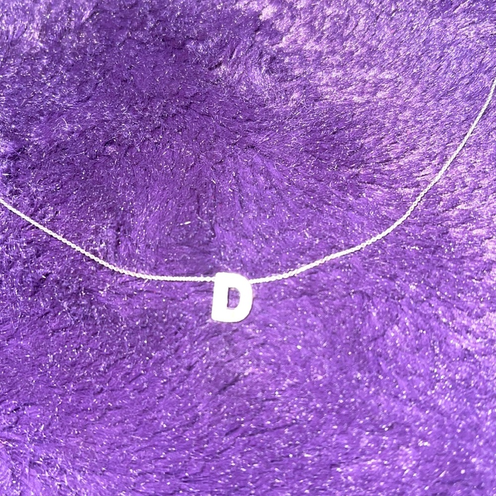 Beautiful Diamond D Choker